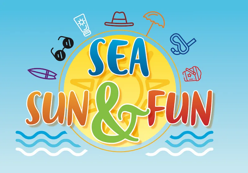 logo sea sun fun